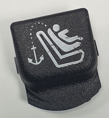 Заглушка isofix mercedes glk x204 a2048491403 фото №1