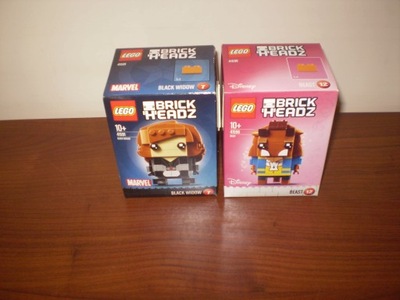 LEGO BRICKHEADZ 41591 CZARNA WDOWA , 41596 BESTIA !