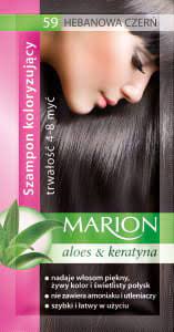 MARION 59 Hebanowa Czerń - szampon koloryzujący