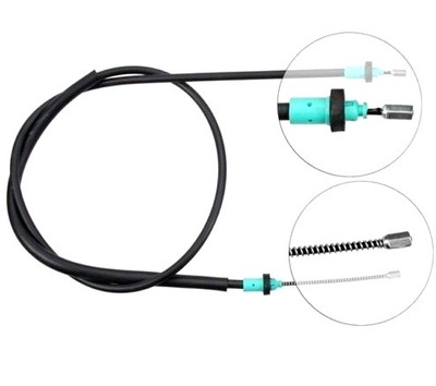 CABLE DE FRENADO DACIA SANDERO 07- PARTE TRASERA  