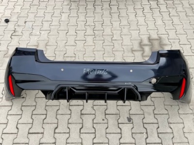 Бампер задня задній bmw m5 f90 competition колір 416 фото №1