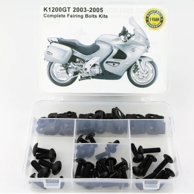 : BMW K1200GT 2003 2004 2005 MOTOCIKLAS SUKOMPLEKTUOTAS COWLING PILNUTINIAI APTAKAI KOMPL. 