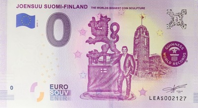 0 Euro - Joensuu Suomi-Finland - Finlandia - 2019