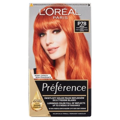 L'Oreal farba do włosów Preference Ibiza P78