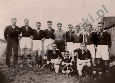 Pocztówka - 1927 1.FC Katowice