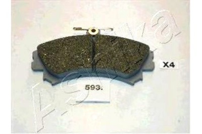 Ashika гальмівні колодки гальмівні mitsubishi carisma da 1.8 фото №1
