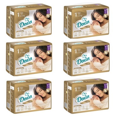 Pieluszki Dada 1 Pampersy EXTRACARE Newborn 6x26sz