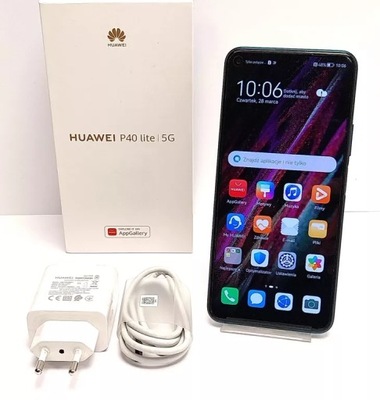 TELEFON HUAWEI P40 LITE 5G 6/128GB + KOMPLET