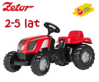 ROLLY TOYS TRAKTOR NA PEDAŁY KID ZETOR 2-5 LAT 012152