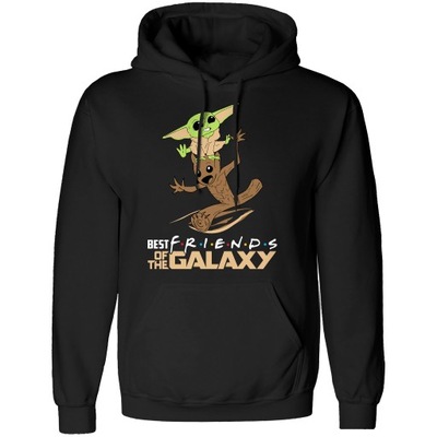 BLUZA MĘSKA Z KAPTUREM YODA GROOT STAR WARS ROZ XL