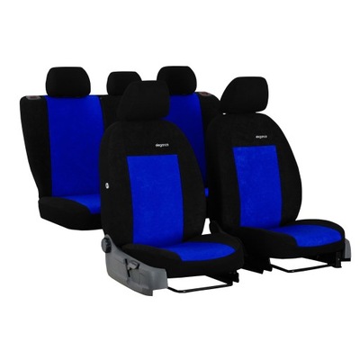 FORRO UNIVERSALES GAMUZA ELEGANCE NIEBIESKIE PARA MERCEDES E CLASE W210  