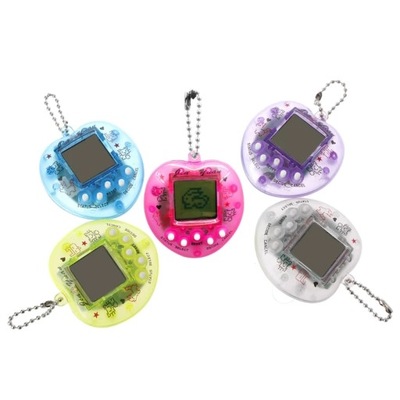 Tamagotchi elektroniczny zwierzak w kształcie serca wirtualne zwierzątko po