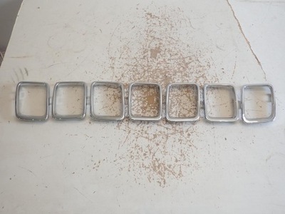 Хром решётка комплект jeep compass ii 2017- фото №1