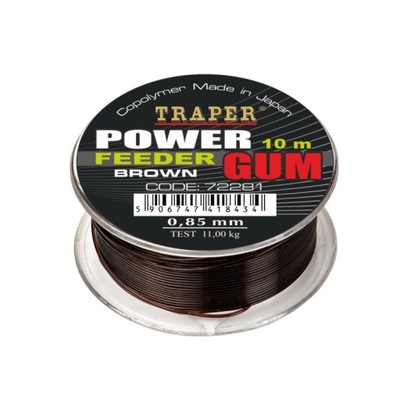 Amortyzator Power Feeder Gum Brown Traper 0.65mm