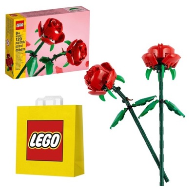LEGO Creator Icons Róże / 40460 + TOREBKA PREZENTOWA