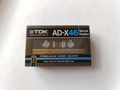 TDK AD-X 46 1982r Japan 2szt 2pack