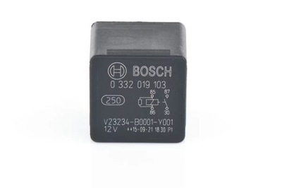 BO 0332019103 RELÉ 12V 30A (4 STYKI) UNIVERSAL  