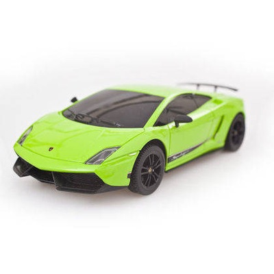 SAMOCHÓD ZDALNIE STEREOWANY RC Lamborghini Gallardo Zielony 1:24 + pilot .