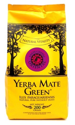 Yerba Mate Green ORIENTAL - despalada - 200 g