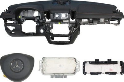 Приборная панель панель  подушка безопасности ремни mercedes gle w166 фото №1