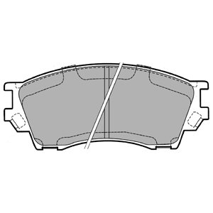 КОЛОДКИ ТОРМОЗНЫЕ DELPHI LP1063