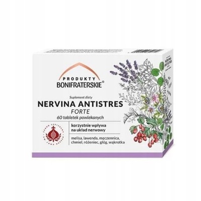 Produkty Bonifraterskie Nervina Antistres Forte tabletki 60 szt.