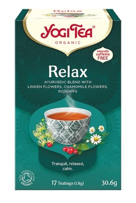 Herbatka RELAX BIO (17 x 1,8 g) 30,6 g Yogi Tea
