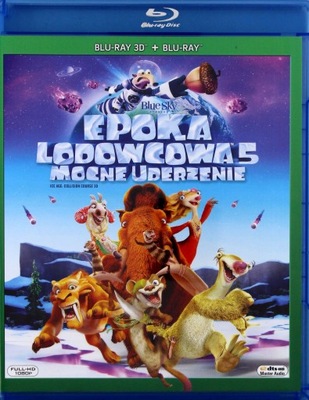 EPOKA LODOWCOWA 5: MOCNE UDERZENIE [BLU-RAY 3D]+[BLU-RAY]