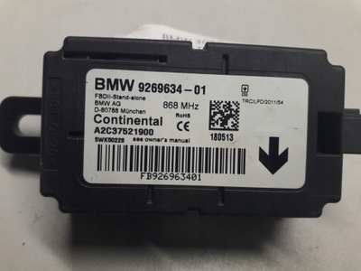 Bmw 3gt f34 модуль блок керування сигналізація фото №1