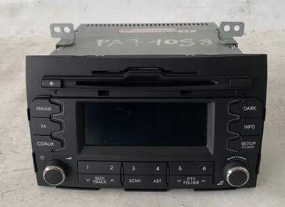 # радіо заводський cd kia sportage iii фото №1