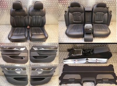 Bmw 7 g11 lci обивка сиденья туннель массаж подогрев фото №1