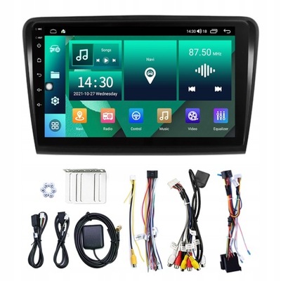 RADIO AUTOMOBILINIAI 2DIN ANDROID DLA SKODA SUPERB 2 B6 2008 - 2015 