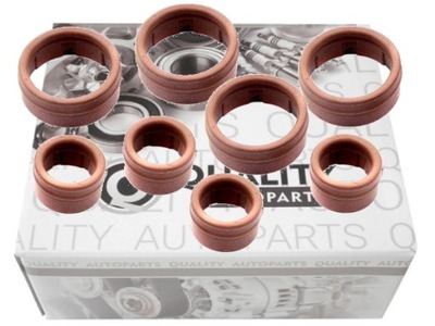 8X ANILLOS COMPACTADORES COMPACTADORES DE ACONDICIONADOR PARA CITROEN C2 C3  