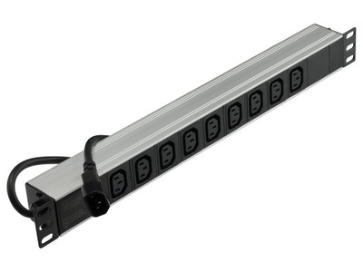 NEKU Listwa zasilająca RACK 19'' C13 wtyk UPS C14