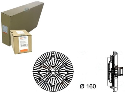 Вязкостная муфта сцепление вязкостная behr hella 8111113 81 фото №1