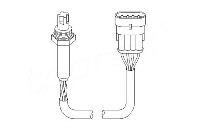 TOPRAN SONDA LAMBDA (NÚMERO TUBOS 4) OPEL ASTR  