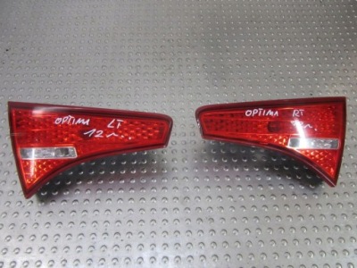 Kia optima iii 2011 лампа задняя с крышки sedan фото №1