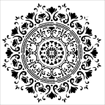 Szablon DIY SCRAPBOOKING DECOUPAGE Wielorazowy 21x21