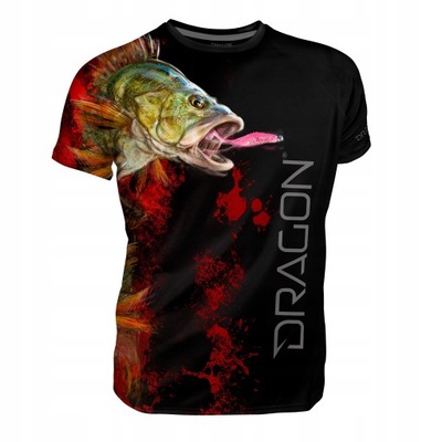 KOSZULKA DRAGON T-Shirt oddychający okoń L