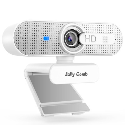 Jelly Comb Kamera internetowa z osłona obiektywu HD 1080P USB WEBCAM