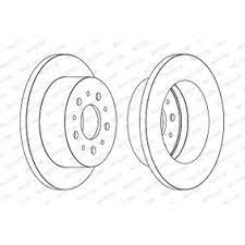 FERODO DDF1653 ДИСК ТОРМОЗНОЙ