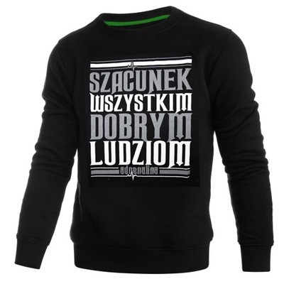 Bluza kibicowska Szacunek ACAB Hooligans BSNT XXL