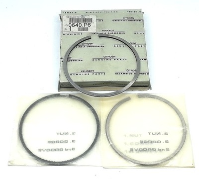 Кільця поршневі peugeot boxer jumper 0640p6 фото №1