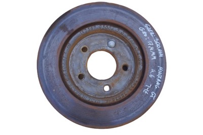 Тормозные диски тормозные задняя ford mustang v 300mm фото №1