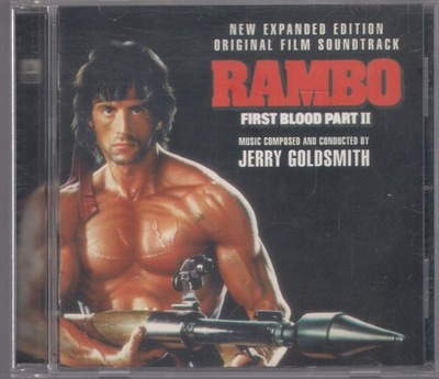 JERRY GOLDSMITH RAMBO FIRST BLOOD PART II CD OST