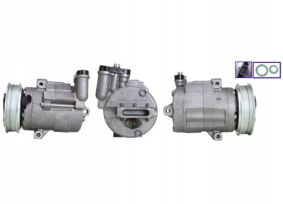 Компрессор кондиционера lucas do nissan pulsar 1.2 фото №1