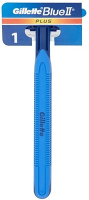 GILLETTE JEDNORAZÓWKA NIEBIESKA BLUE II PLUS