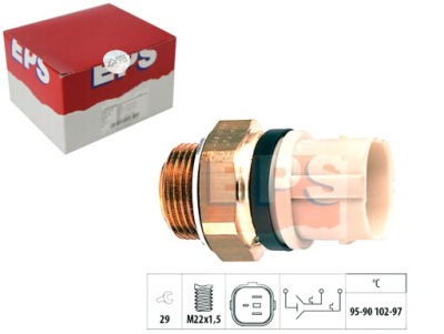 Выключатель вентилятора радиатора ford eps фото №1