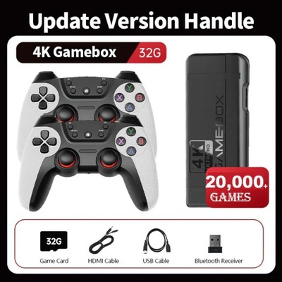 4k Game Stick 40000 gier konsola do gier wideo HD