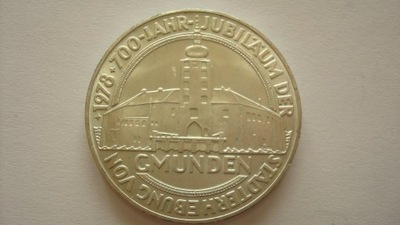 Austria 100 szylingów 1978 Gmunden stan 1